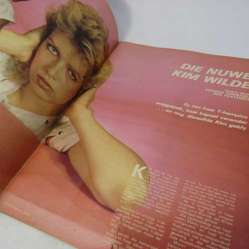 Patrys magazine - Maart 1984 - Kim Wilde poster- Omega Military base school - punch holes