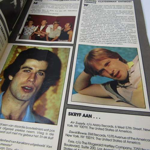 Patrys magazine - Maart 1984 - Kim Wilde poster- Omega Military base school - punch holes