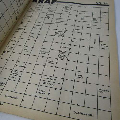 Patrys magazine - Maart 1984 - Kim Wilde poster- Omega Military base school - punch holes