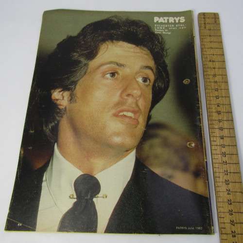 Patrys magazine - Julie 1982 - Rugby in Suid-Africa - no center poster - punch holes