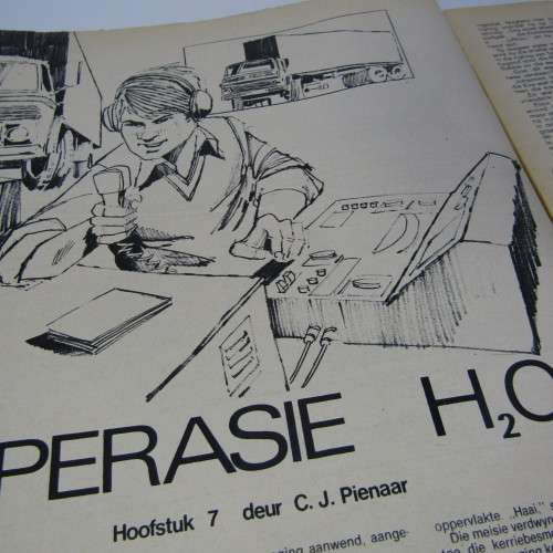 Patrys magazine - Oktober 1976 - Die Tweede Vryheidsoorlog deel 2 - no poster - punch holes