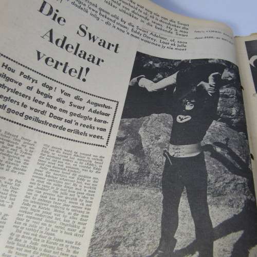 Patrys magazine - Julie 1970 - Hoerskool uitgawe - cover loose - articles removed  - punch holes