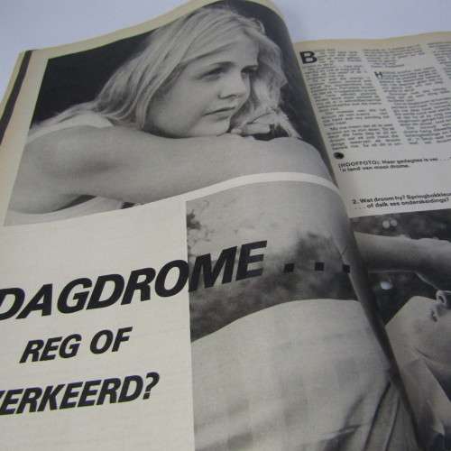 Patrys magazine - Mei 1984 - Princes Diana poster - punch holes