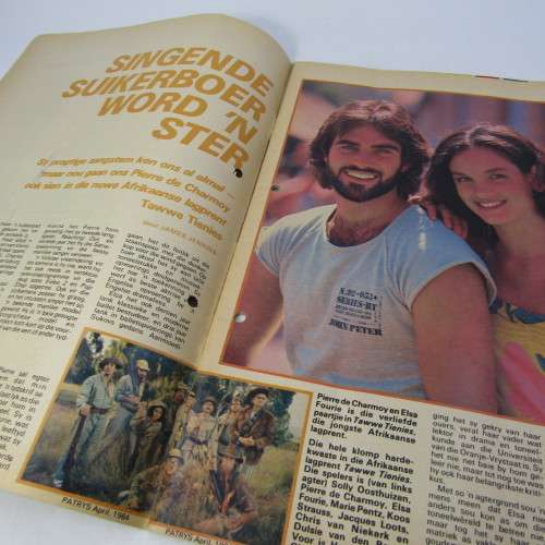 Patrys magazine - April 1984 - Pierre de Charmoy poster - punch holes