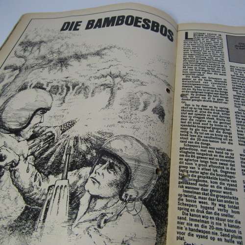 Patrys magazine - Desember 1982 - Rugby in SA slot - David Scoby poster - punch holes