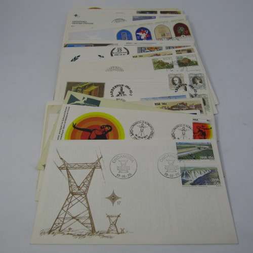 Lot of 20 South Africa First Day Covers - unaddressed