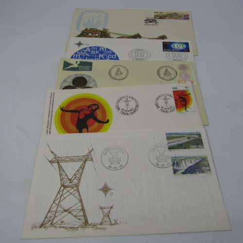 Lot of 20 South Africa First Day Covers - unaddressed