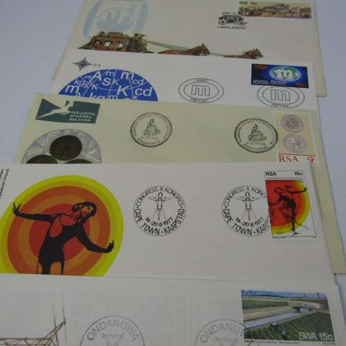 Lot of 20 South Africa First Day Covers - unaddressed