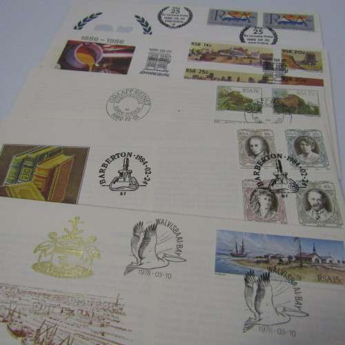 Lot of 20 South Africa First Day Covers - unaddressed
