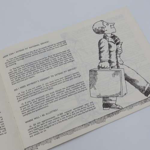 Booklet - 1976 National Service Explained - With corrections page
