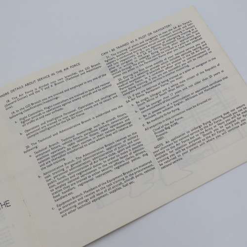 Booklet - 1976 National Service Explained - With corrections page