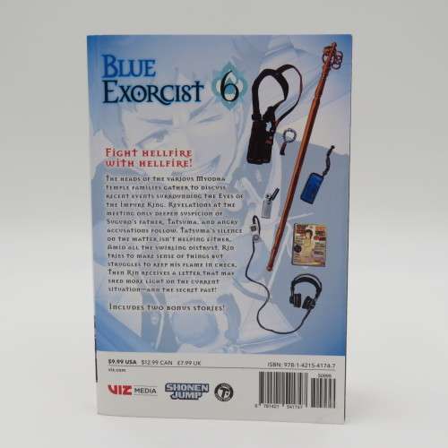 Blue Exorcist Kazve Kato Volume 6 - Manga Edition graphic novel