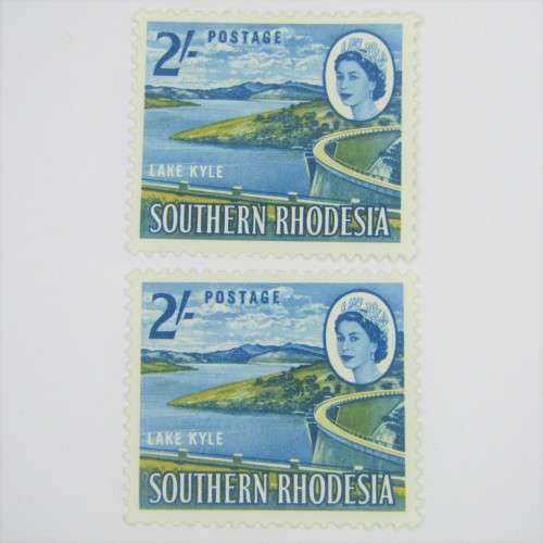 Southern Rhodesia 1964 Definitive issue. SACC 103 2 mint stamps