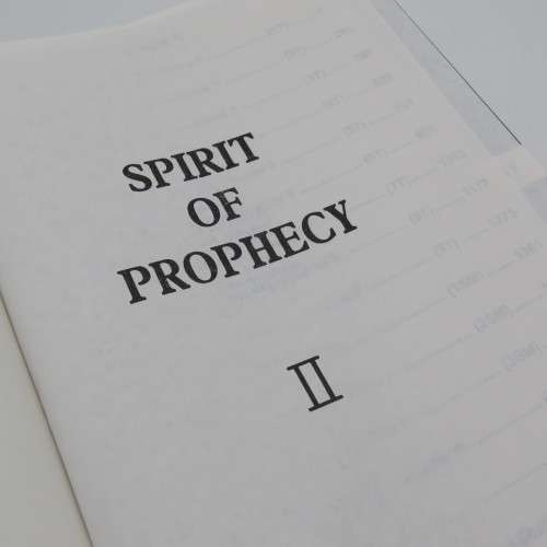 Spirit of Prophecy Volume 1 to Volume 3