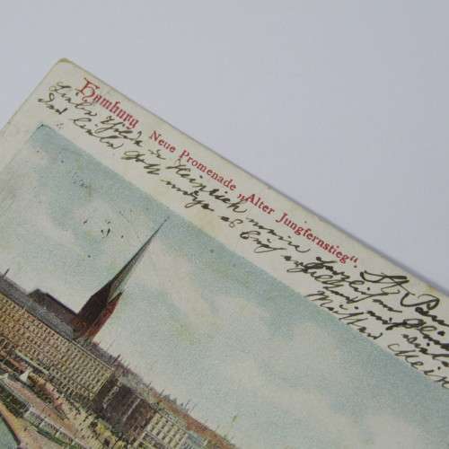 Hamburg to Karibib, German South West Africa with a German stamp, a Hamburg 20 Nov 1900