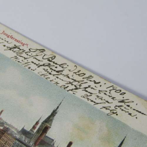 Hamburg to Karibib, German South West Africa with a German stamp, a Hamburg 20 Nov 1900