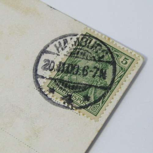 Hamburg to Karibib, German South West Africa with a German stamp, a Hamburg 20 Nov 1900