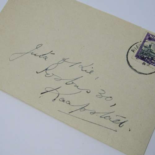 Riebeeck West to Cape Town with a South African 2d stamp and a Riebeeck West Relief cancellation