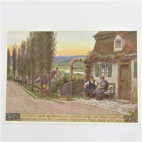 Germany Artists post card
