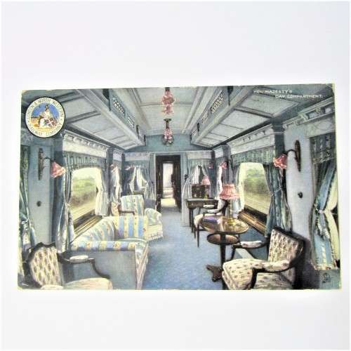 London + North Western railway company postcard with Port Alfred cancellation