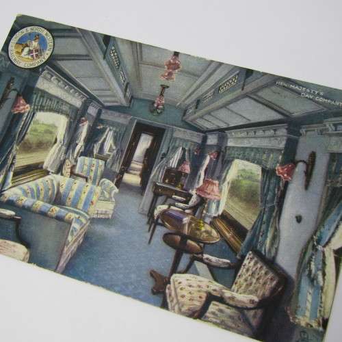 London + North Western railway company postcard with Port Alfred cancellation