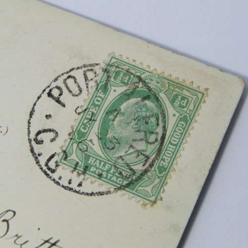 London + North Western railway company postcard with Port Alfred cancellation