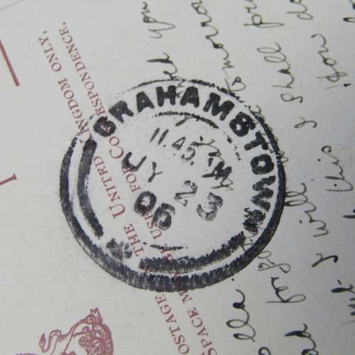 London + North Western railway company postcard with Port Alfred cancellation