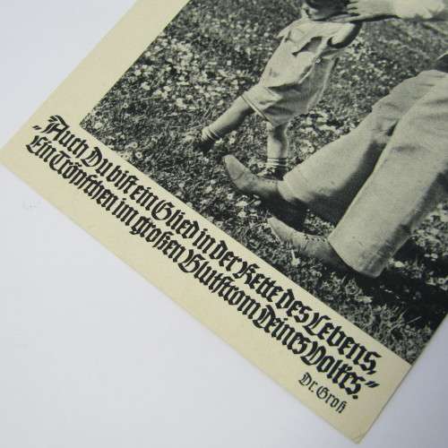 Issued by N.S.DAD Germany postcard - unused