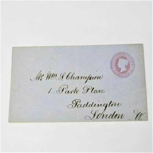 Lot of three Used postal envelopes from England