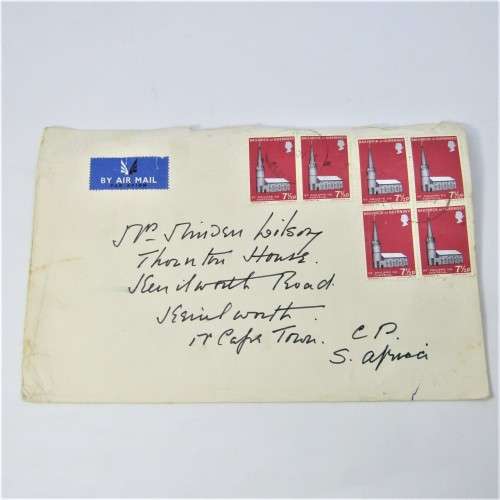 Lot of three Used postal envelopes from England