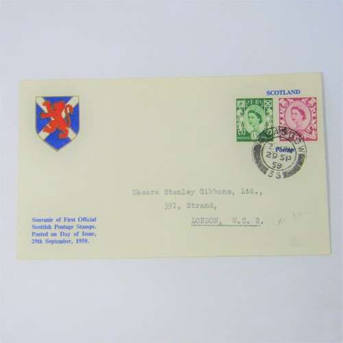 Lot of three Used postal envelopes from England