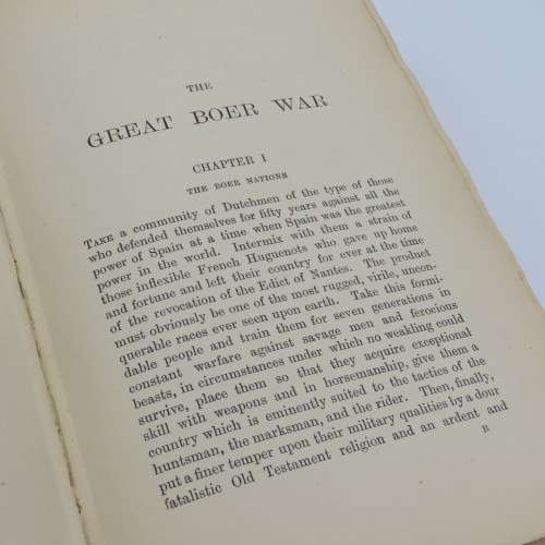 The Great Boer War by A.Conan Doyle with maps - 1900 edition