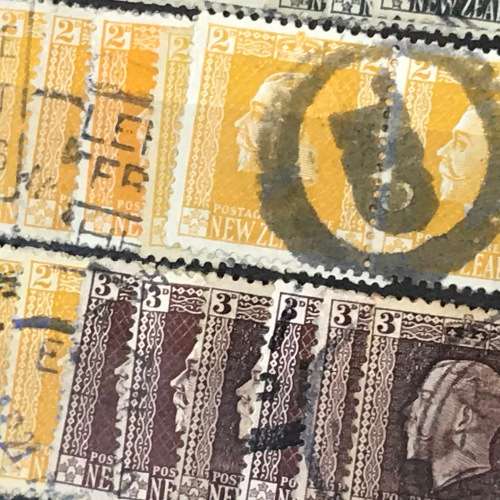 New Zealand collection lot of unresearched stamps