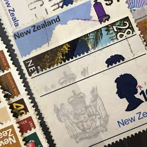 Collection of New Zealand Lot of Unresearched stamps