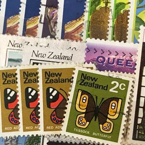 Collection of New Zealand Lot of Unresearched stamps