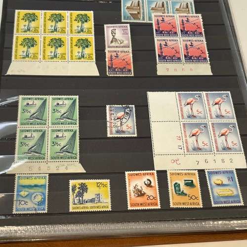 Lot of about 250 South West Africa control blocks - Including some early ones