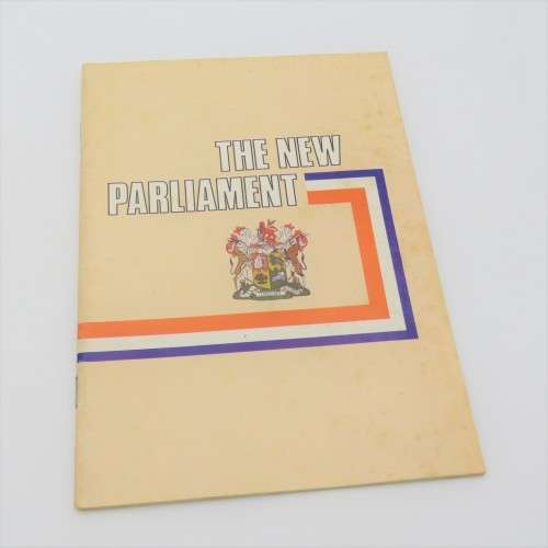 1984 Booklet on the new Parliament of South Africa