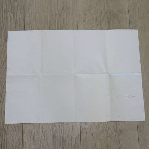 50 Years Volkswagen poster - 1951-2001 - 42 x 60 cm