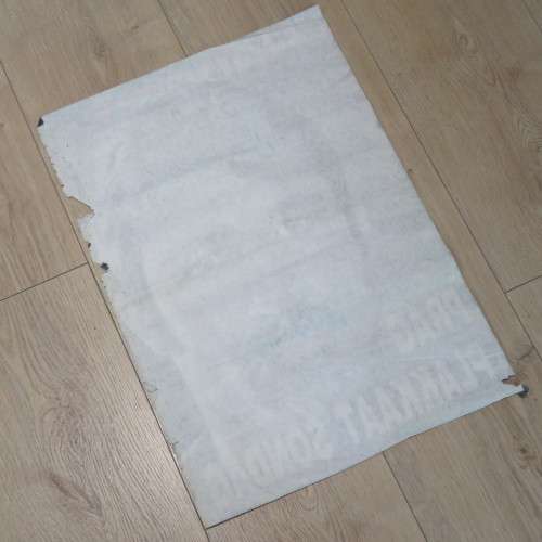 Vintage Rapport Poster of Gerrie Coetzee boxer - Size 62 x 45 cm