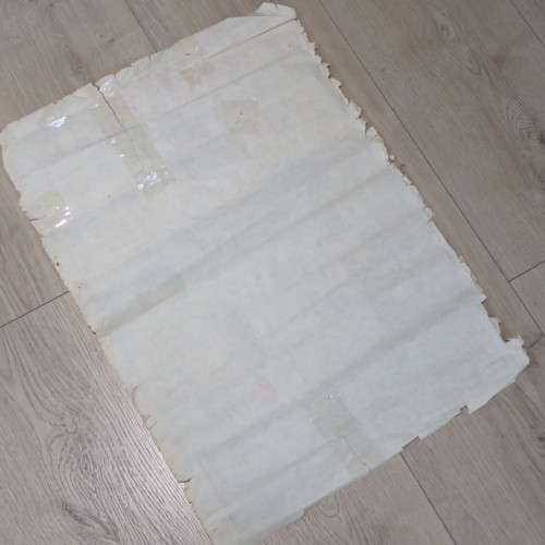 Rapport World Title boxing Moore vs Weir poster 1982 - Size 65 x 47 cm