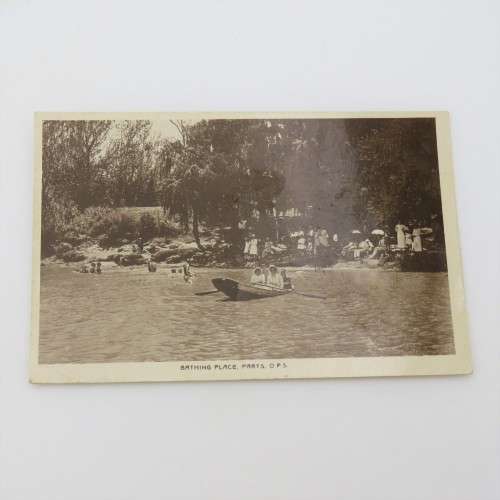 Antique postcard of Bathing Place Parys, Freestate