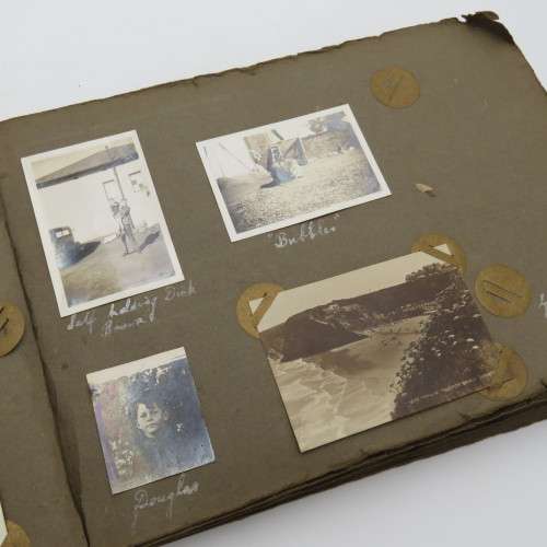 Lot of 240 vintage and antique photos