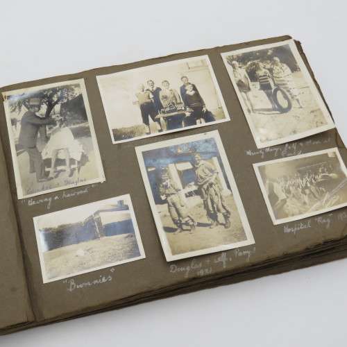 Lot of 240 vintage and antique photos