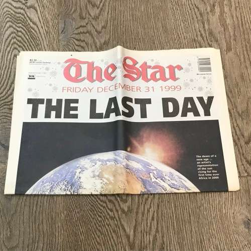 Newspaper year 2000 Millennium Issues