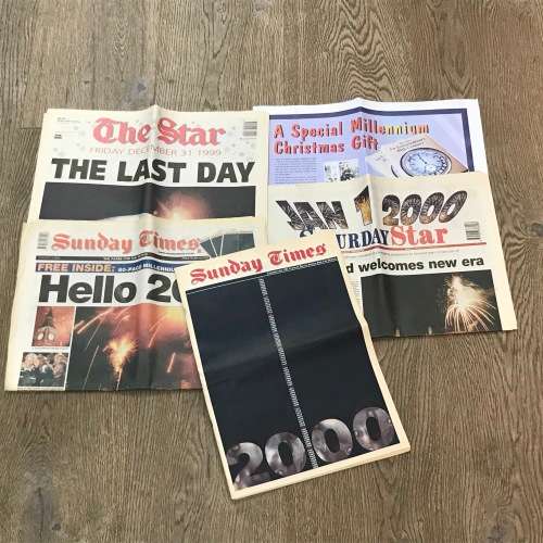 Newspaper year 2000 Millennium Issues