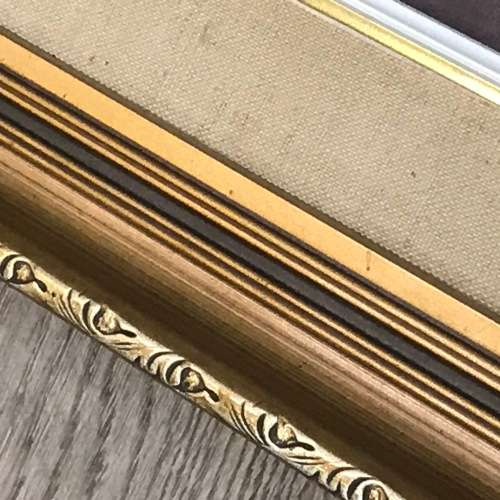 Dino Paravano still life proteas oil painting on board - frame 78,5 x 63cm and painting 59,5 x 44cm