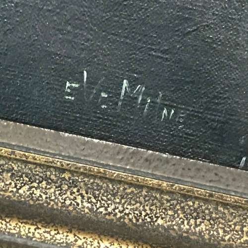 Eve Milne still life proteas oil painting - frame 55 x 74cm and painting 44,5 x 63cm