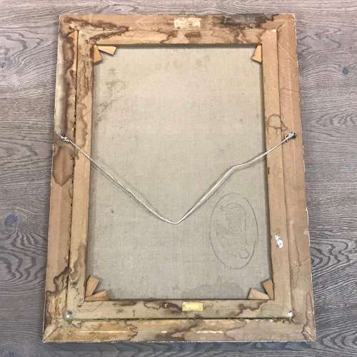 Eve Milne still life proteas oil painting - frame 55 x 74cm and painting 44,5 x 63cm