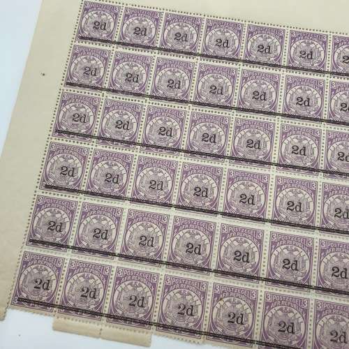 ZAR Postage overprint stamps - 50 x SACC 199 and 10 x SACC 198