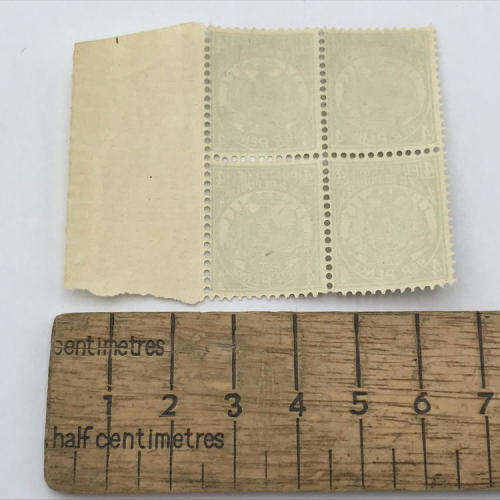 ZAR - SACC 184 - 4 Pence unmounted mint - block of 4